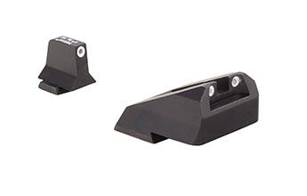 Trijicon Night Sight Suppressor Set w/White Front/White Rear & Green Lamps for S&W M&P/SD9 VE/SD40 VE