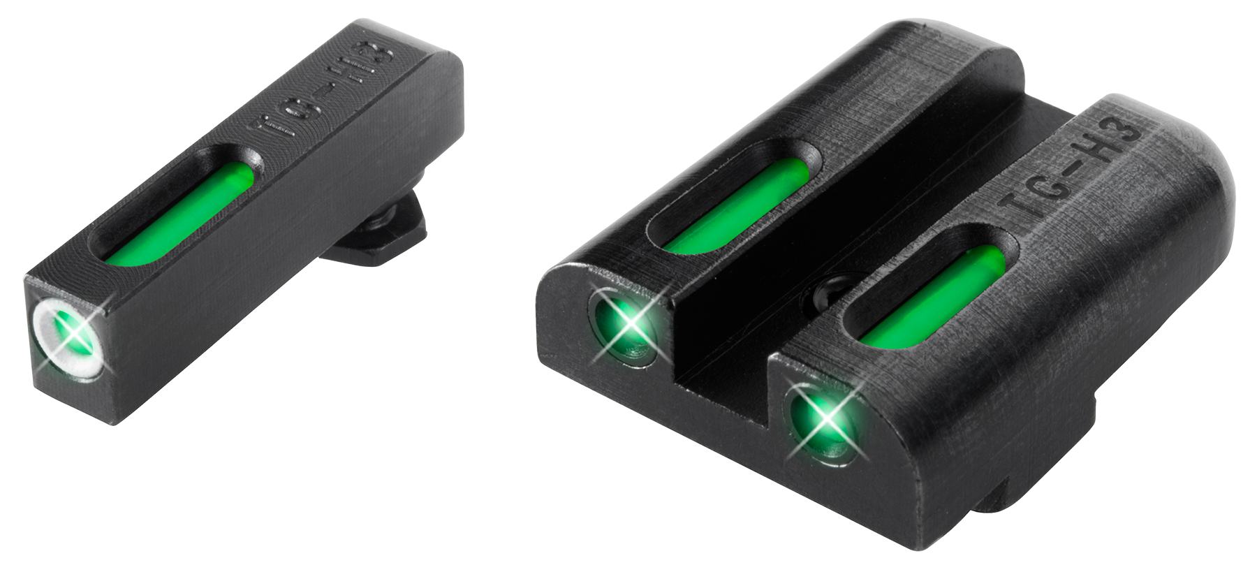 TruGlo TFX- Low Set Pistol Sight ,Fits Most Glock Models, Glock 42, Glock 43 Excluded- TG13GL1A