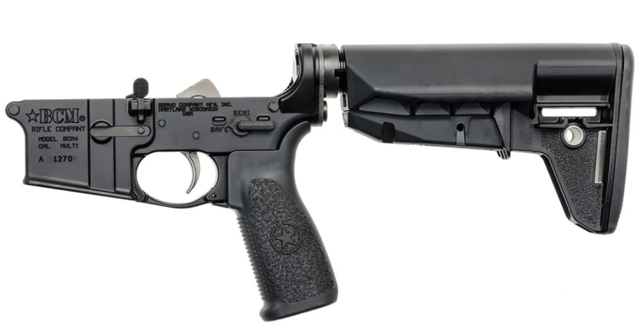 Bravo Company BCM AR-15 Complete Lower - MOD-2-SOPMOD, Black