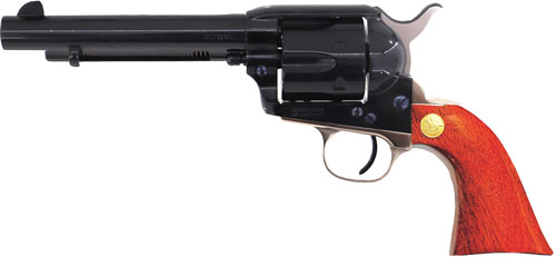 Cimarron Pistoleer 45LC Revolver - 5.5" Blued Finish