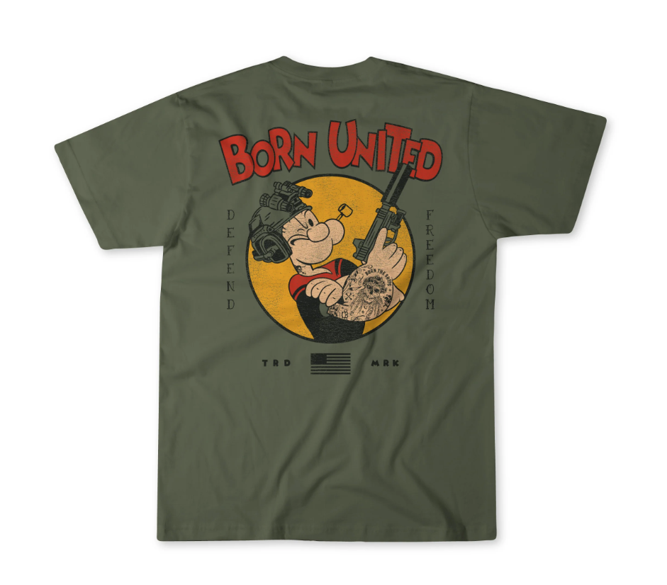 Born United Popeye - X-Large