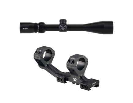 Vortex Sonora 4-12x44mm Rifle Scope & Vortex Sport Cantilever Mount