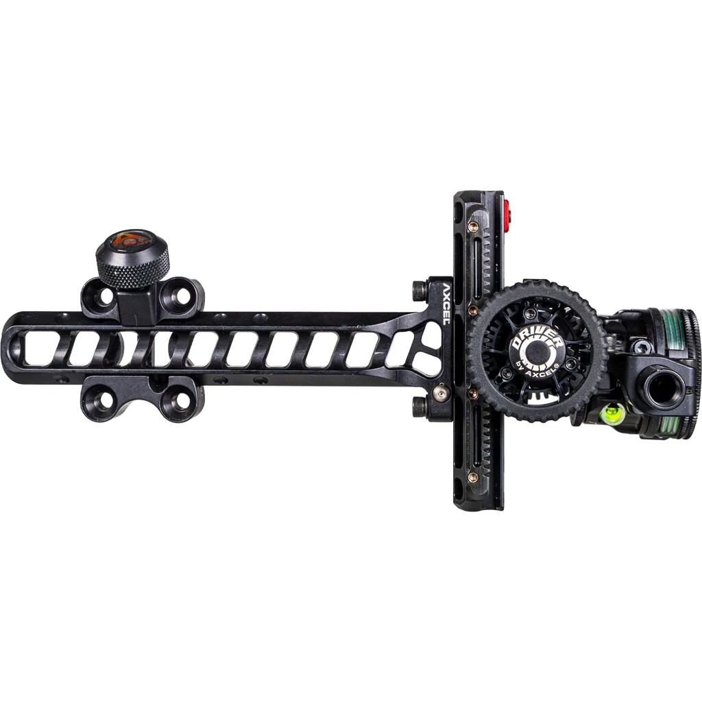 Axcel Driver Plus Slider Sight w/AVX-31 Scope Stealth BH .019 Green Fiber Single Pin RH