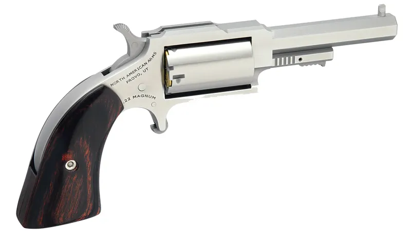 North American Arms NAA 1860 22 Mag/WMR Single Action 2.50 5 Shot Revolver