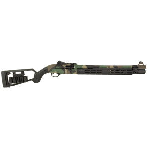 Langdon Tactical Technology, LTT 1301 Tactical, Semi-automatic, 12 Gauge, 3 Chamber, 18.5 Barrel, M81 Camo, Shotgun