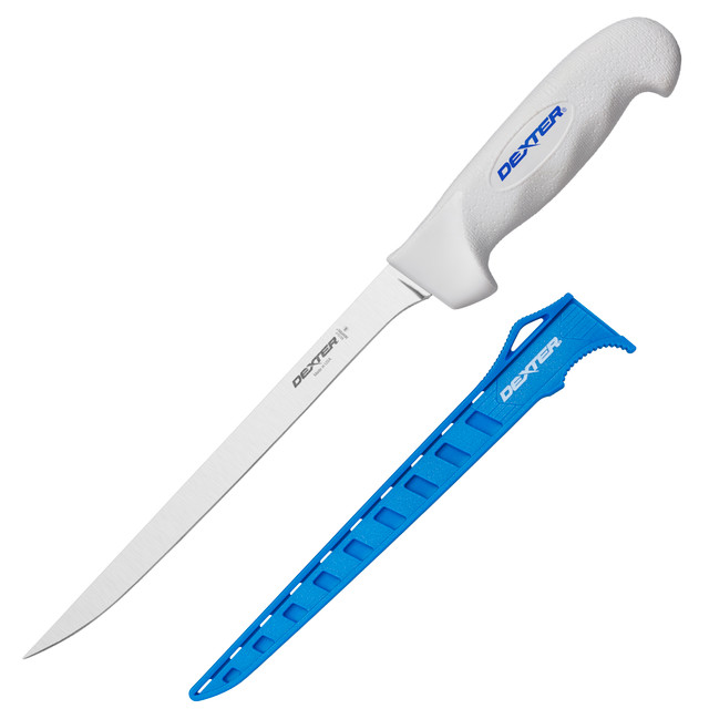 Dexter SofGrip Medium Flex 8" Fillet Knife, White - SG133-8EG