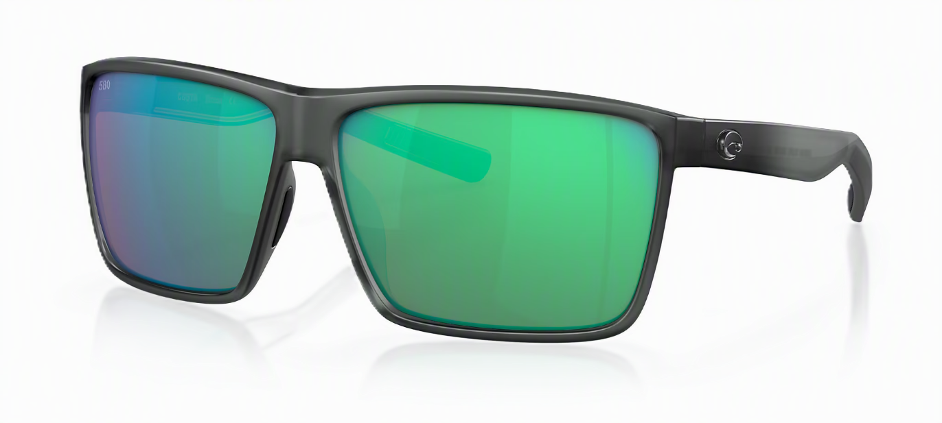 Costa Rincon - Matte Black w/ Green Mirror 580G