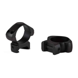 KONUS Steel Rings Blk 30mm 3/8" Grooved Recvr High 0 MOA