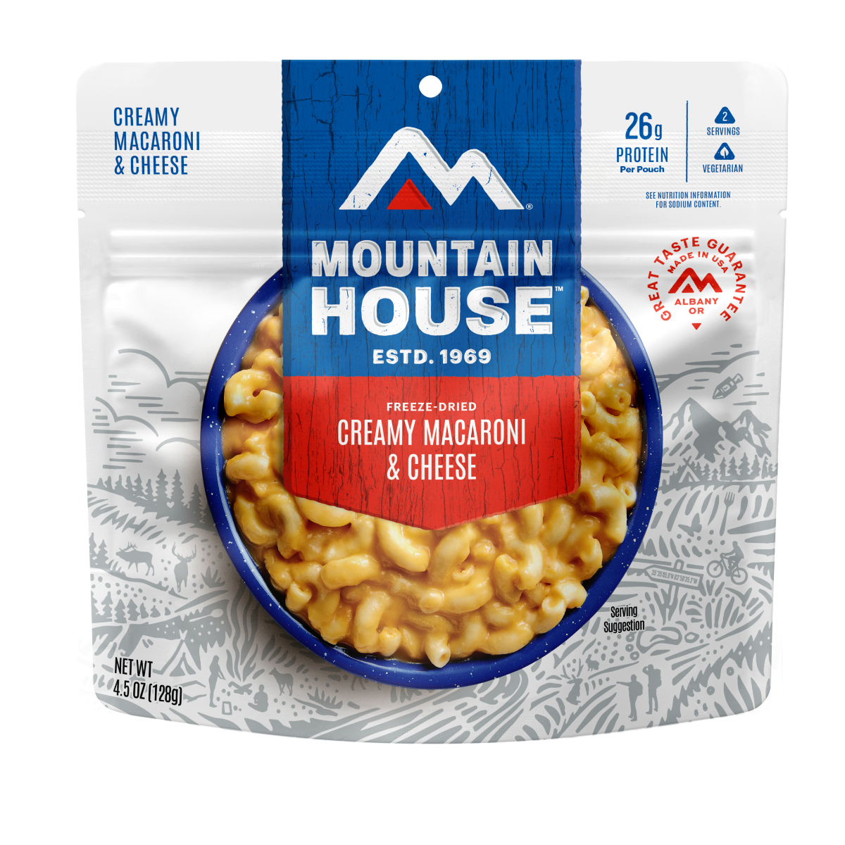 Mountain House Freeze Dried Cheesy Pepperoni Pizza Bowl - 55200