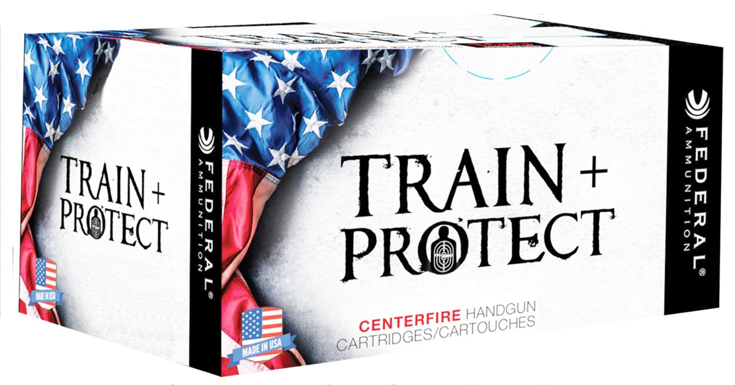 Federal Train + Protect 230 gr Jacketed Hollow Point .45 ACP Ammo, 50/box - TP45VHP1
