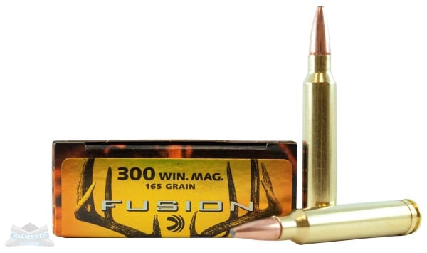 Federal 300 Winchester Magnum 165gr Fusion Ammunition 20rds - F300WFS2