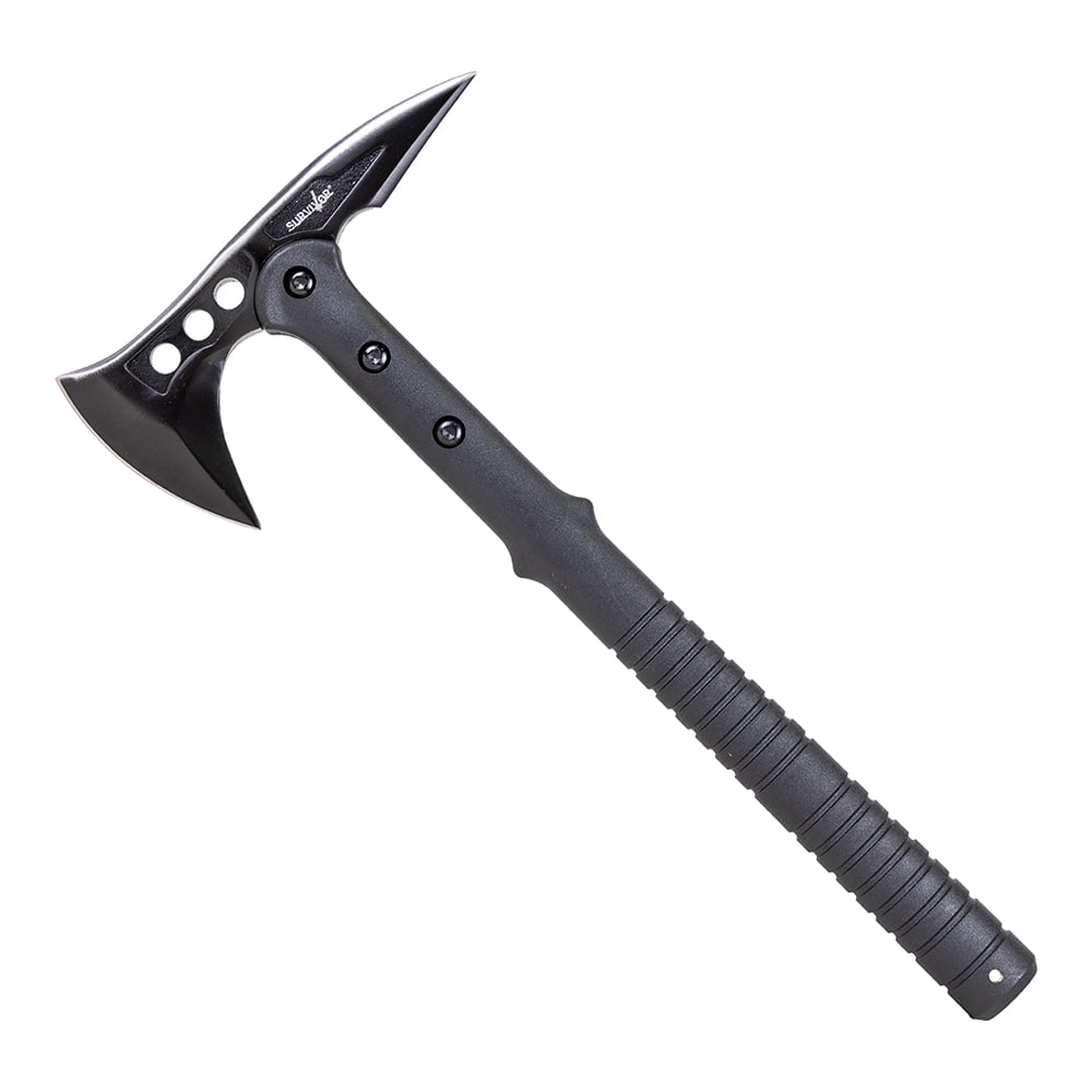 Master Cutlery Survivor Transgressor Tomahawk, Black - SV-AXE002BKCS