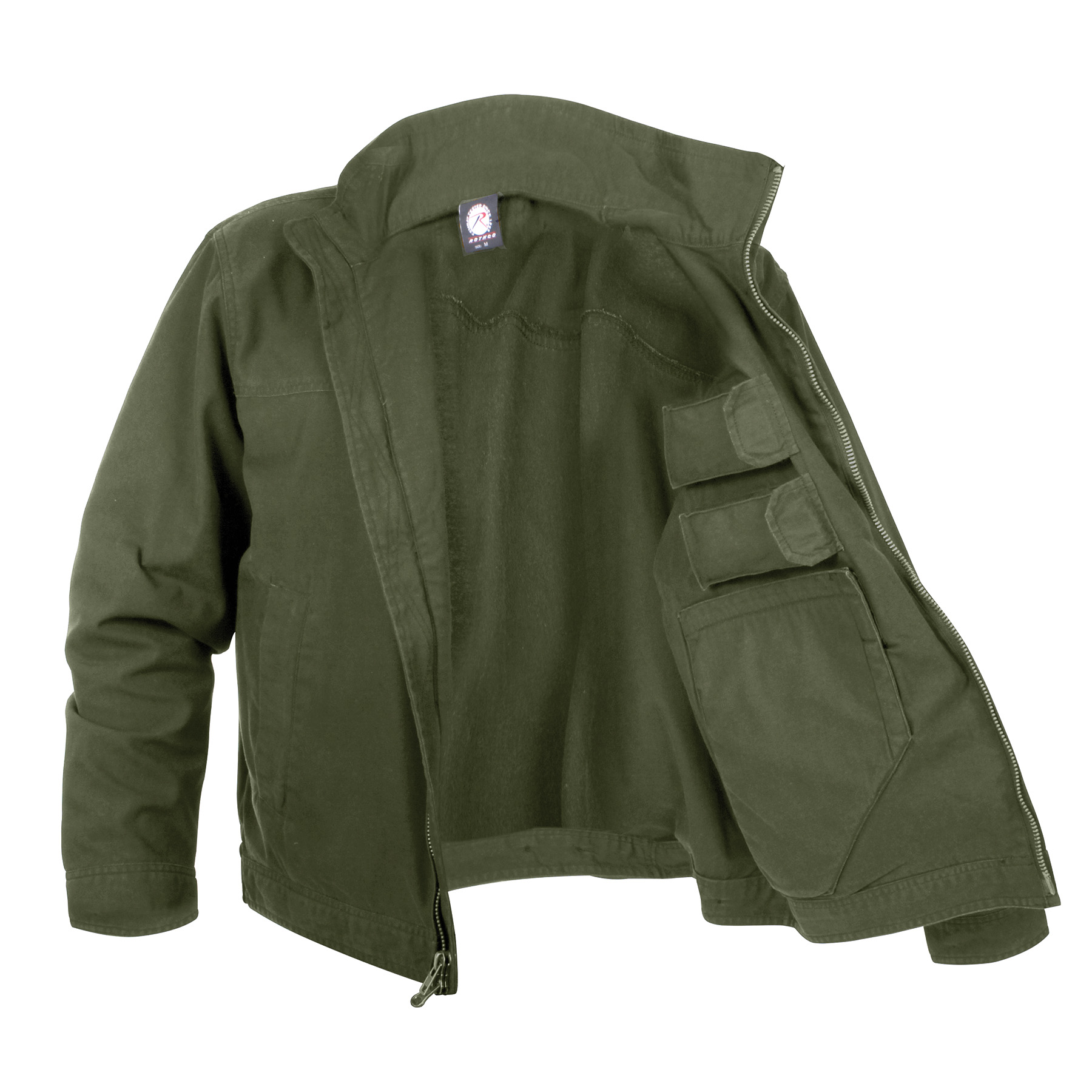 Rothco Lightweight Concealed Carry Jacket - Olive Drab, 3X-Large