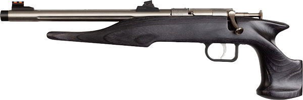 Chipmunk Pistol Hunter 22LR - Stainless/Black Threaded