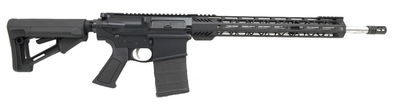 PSA Gen3 PA10 18" Mid-Length .308 WIN 1/10 Stainless Steel 15" Lightweight M-Lok STR 2-Stage Rifle