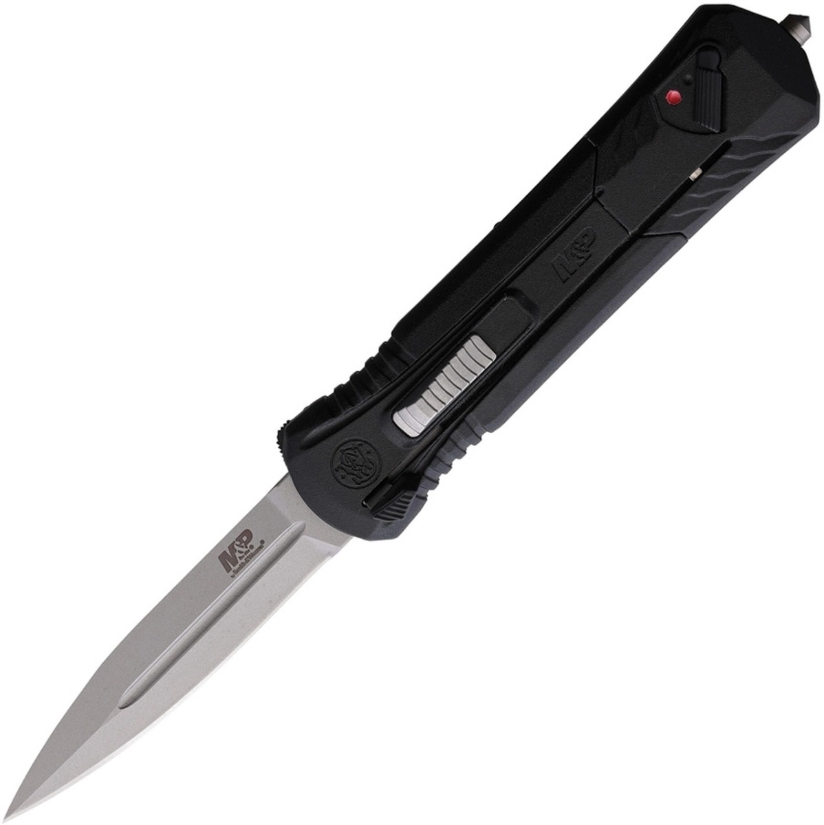 Smith & Wesson SW10 OTF Spear Point Knife, Black - 1181878
