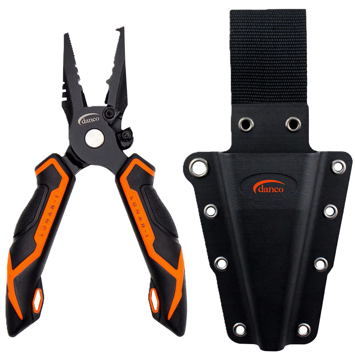 DANCO LUNAR-1 6.5" CARBON STEEL PLIERS W/ SHEATH - LNR-65CPLR