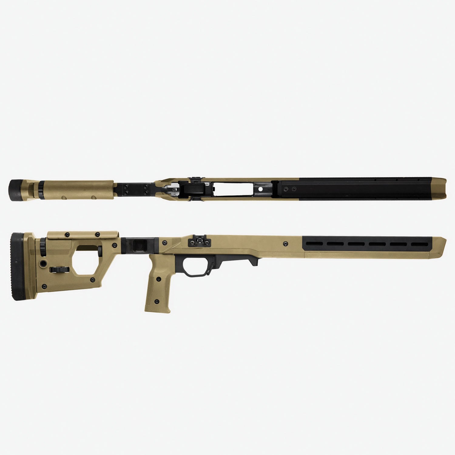 Magpul Industries Pro 700 Fixed Free Floating Short Action Stock - MAG997-FDE