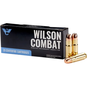 Wilson Combat X-Treme .458 SOCOM 300gr Round Nose Flat Point 20rd Brass Case A458-300-RNFP