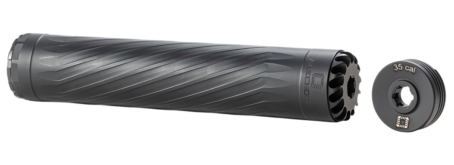 Anechoic X35LB Suppressor - 35Cal/338Lapua, Titanium