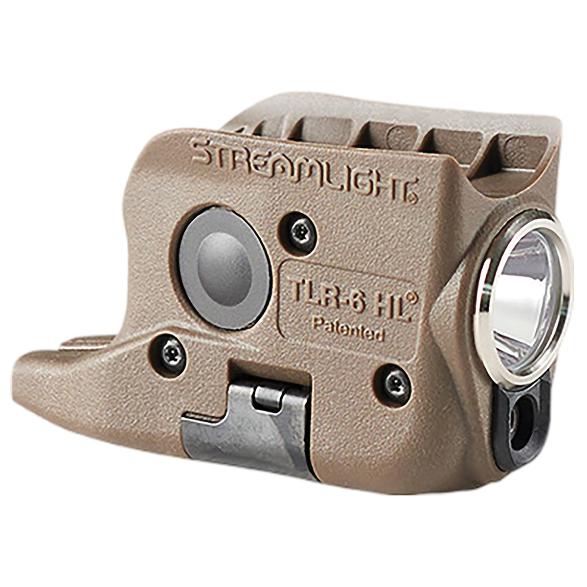 Streamlight TLR-6 HL G Tactical Light with Integrated Green Aiming Laser - 300 lm High-Performance - 69351