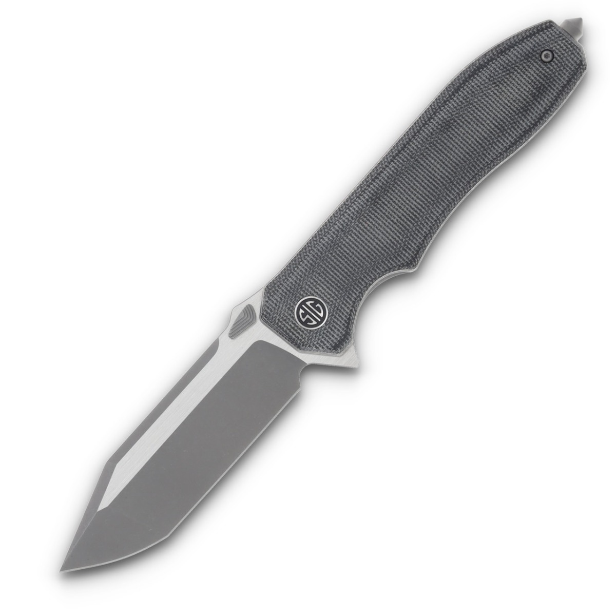 Eikonic Sig Sauer Validus Folding Tanto Knife, Black Micarta - VA9SBT