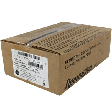 Remington 40 S&W 180 Grain Full Metal Jacket 650 Rounds Bulk Packed
