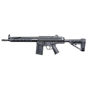 PTR PDWR 12.5" Barrel, M-LOK Handguard, SB Tactical Brace, 308 Win (7.62x51mm) Black