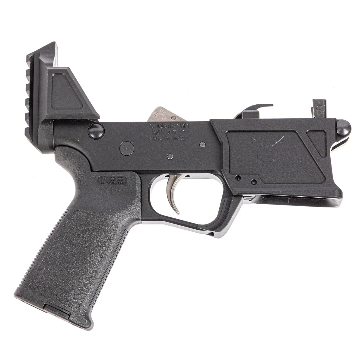 PSA JAKL 9MM Complete Lower MOE EPT w/o Brace, BLK
