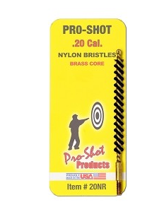 Pro-Shot .20 Cal. Nylon Rifle Brush - 20NR