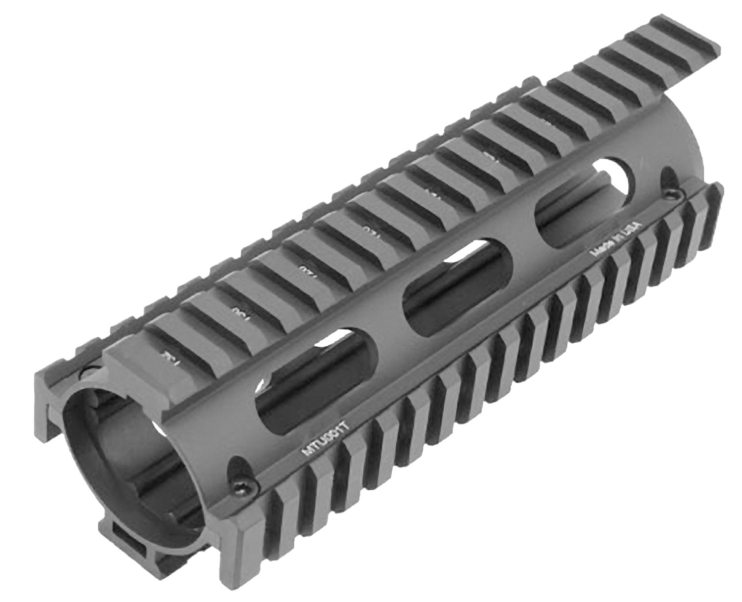 Leapers UTG Pro 7.28" AR-15/M4 Car Length Drop-in Quad Rail w/ Extension - MTU001T