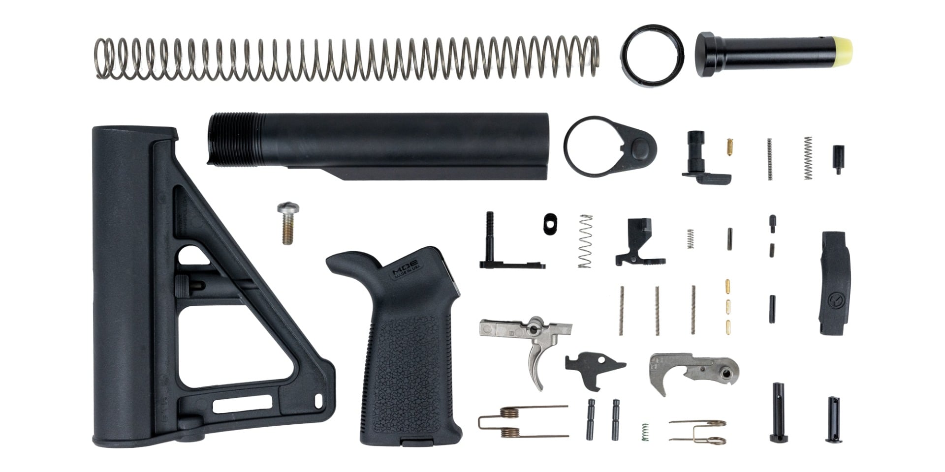 MOE EPT BTR Pistol Lower Build Kit, Black