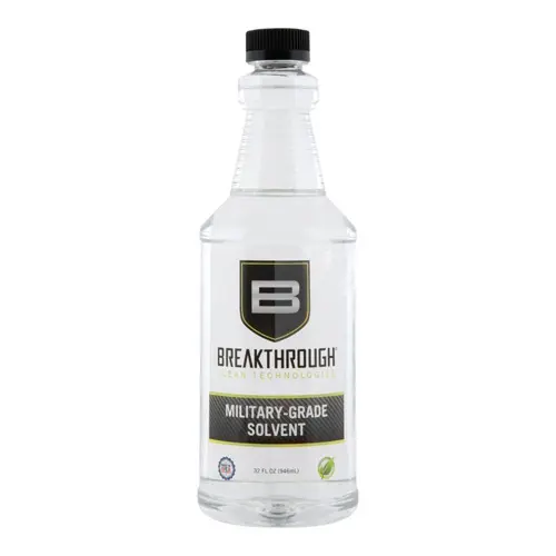 MILITARY GRADE SOLVENT - 32 OZ BOTTLE, CLEAR