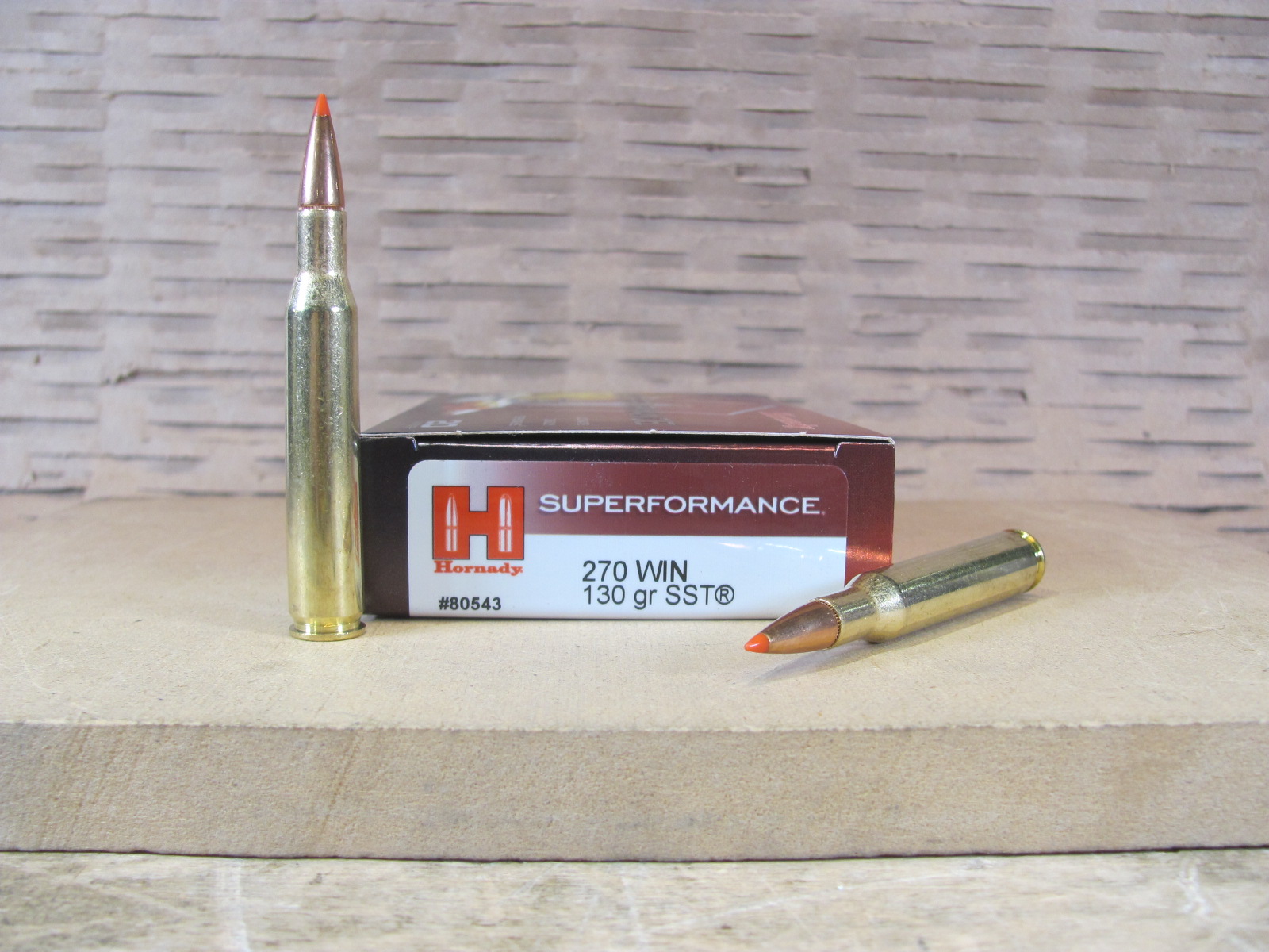 200 Round Case – 270 Win 130 Grain SST Hornady Superformance Ammo – 80543