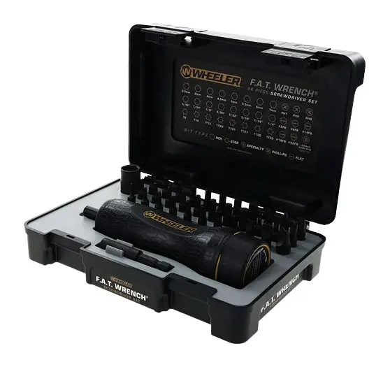 WHEELR 1237377 38-PIECE FAT WRENCH SCREWDRIVER SET