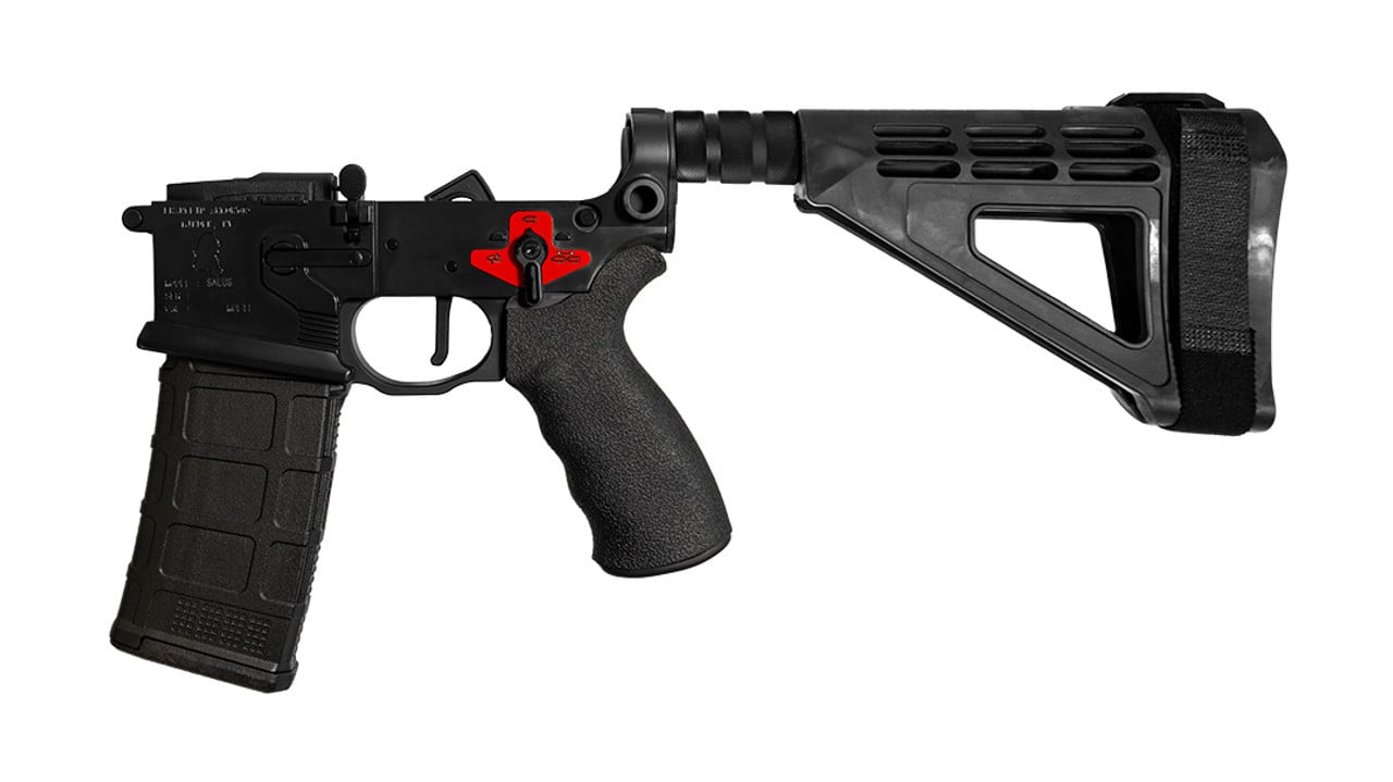 Franklin Armory Binary Elite Equipped Salus BLR W/ SBM4 Brace, Black