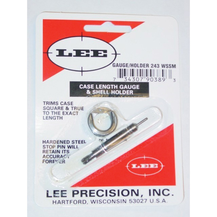 Lee Precision .243 WSSM Steel Case Length Gauge - 90389