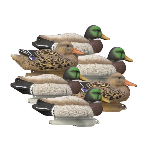 Higdon Outdoors Standard Mallard Filler Pack 6-Pack Duck Decoy