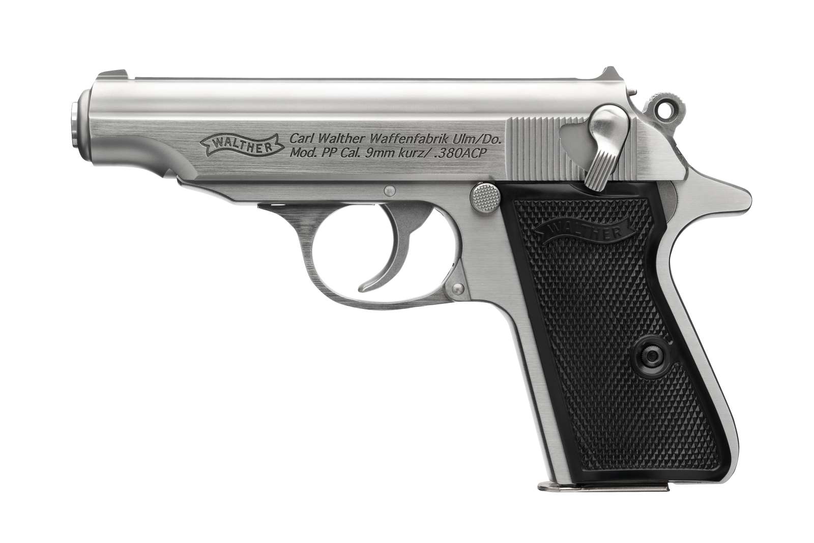 Walther PP Stainless .32 ACP Pistol 8rd
