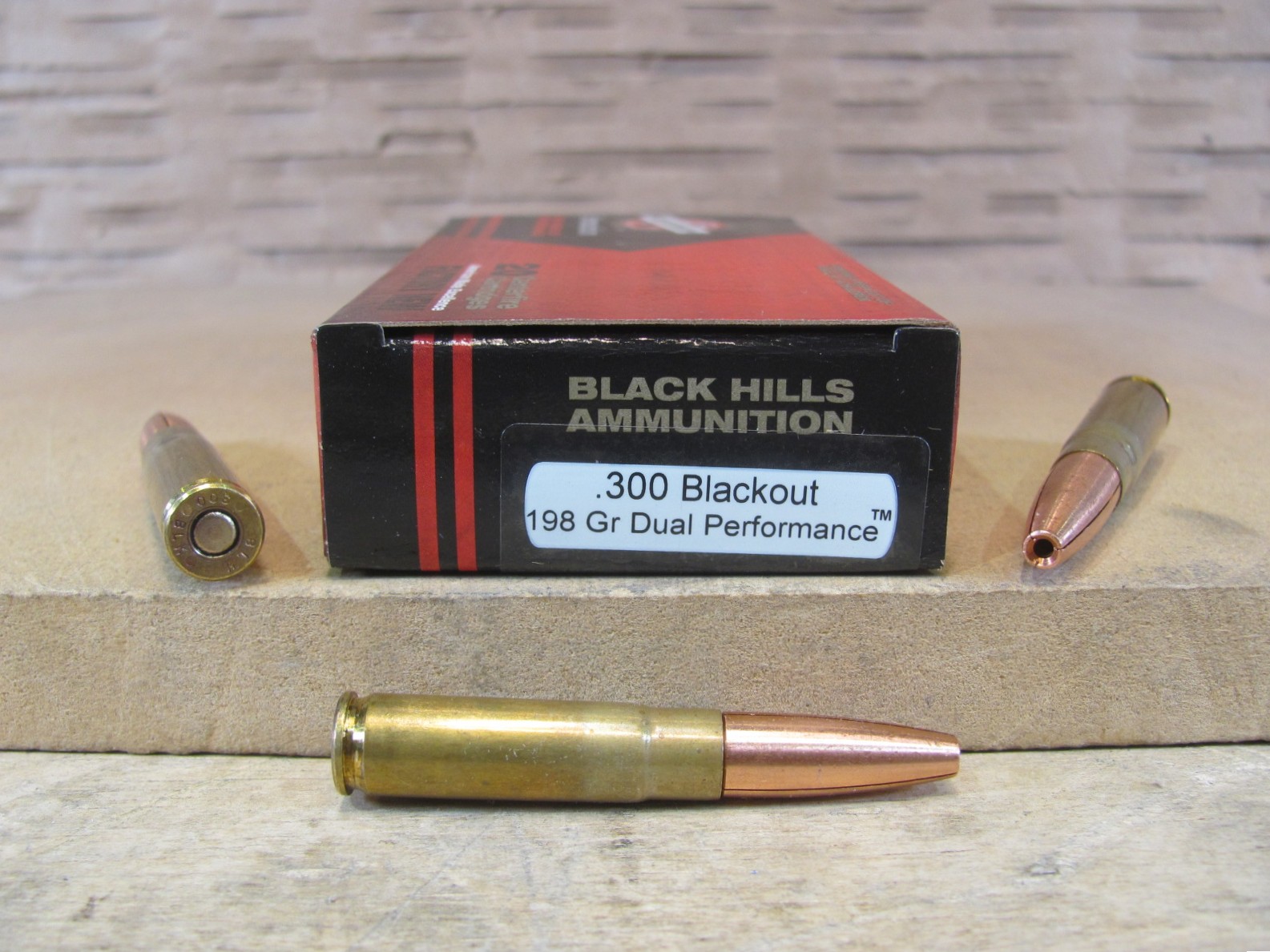 20 Round Box – 300 Blackout 198 Grain Dual Performance Black Hills Ammo – D300WHISPERN6