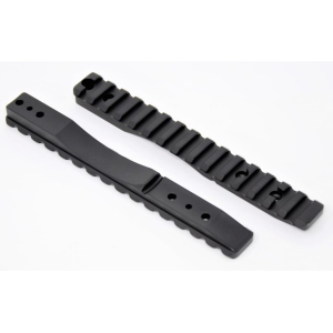 Area 419 Improved 1 Piece Picatinny 30 MOA Scope Base #6 & #8 Screws Remington 700 Short Action Full Slotted Matte Black