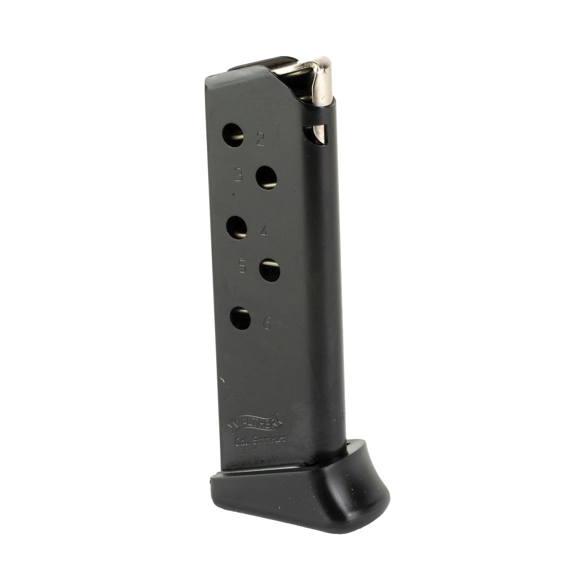 Walther Arms 6rds .380 ACP Black Magazine - Reliable - 2246026