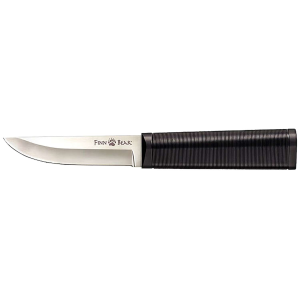 Cold Steel 20PC Finn Bear  4 Straightback Plain 4116 Stainless Steel Polypropylene Black Handle Fixed