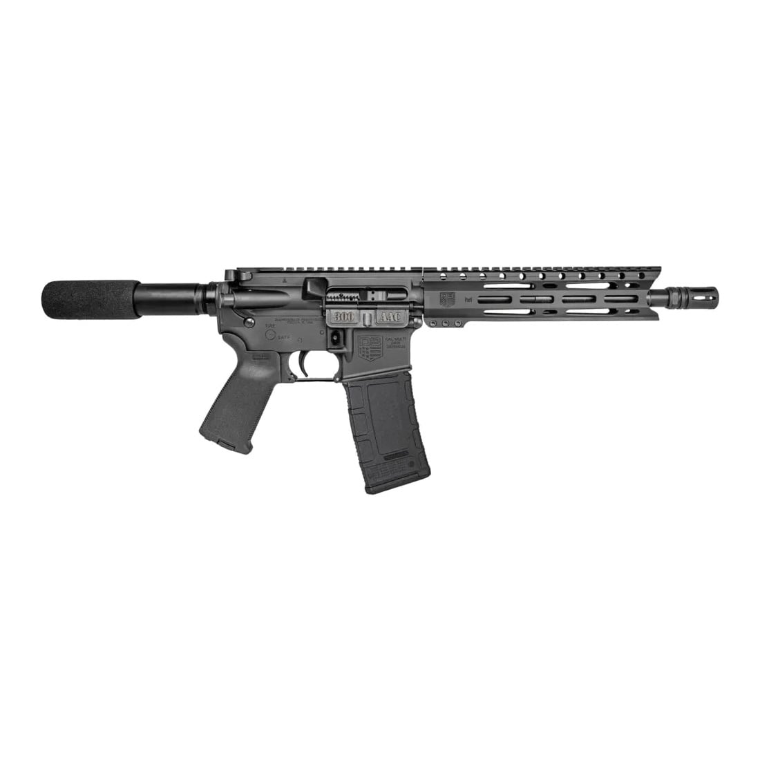 Diamondback DB15 Pistol .300 Blackout 30rd Magazine(1) 10″ Barrel 9″ M-LOK Rail Black - No Credit Card Fees - Low, flat rate shipping