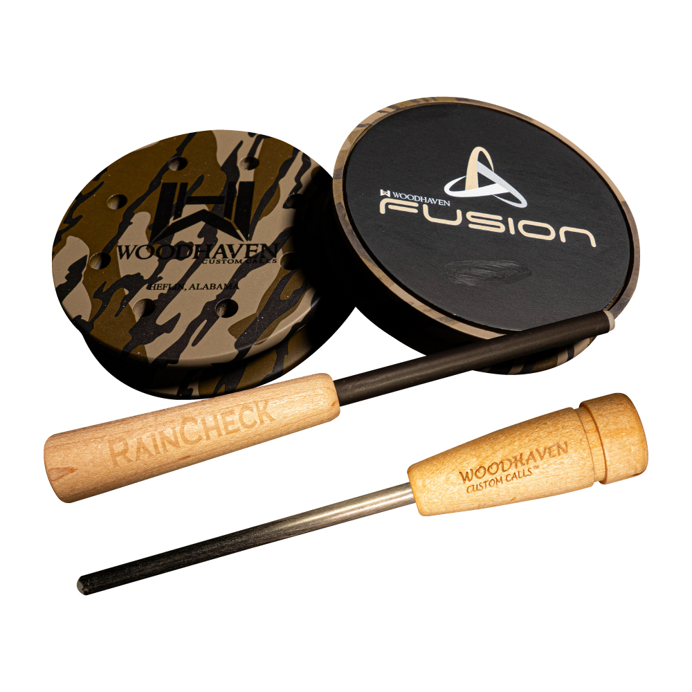 Woodhaven Fusion Aluminum Turkey Pot Call, Bottomland - WH210
