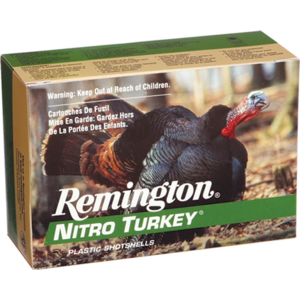 Remington Ammunition 26688 Nitro Turkey 12 Gauge 2.75\" 1 1/2 oz 5 Shot - 10sh Box
