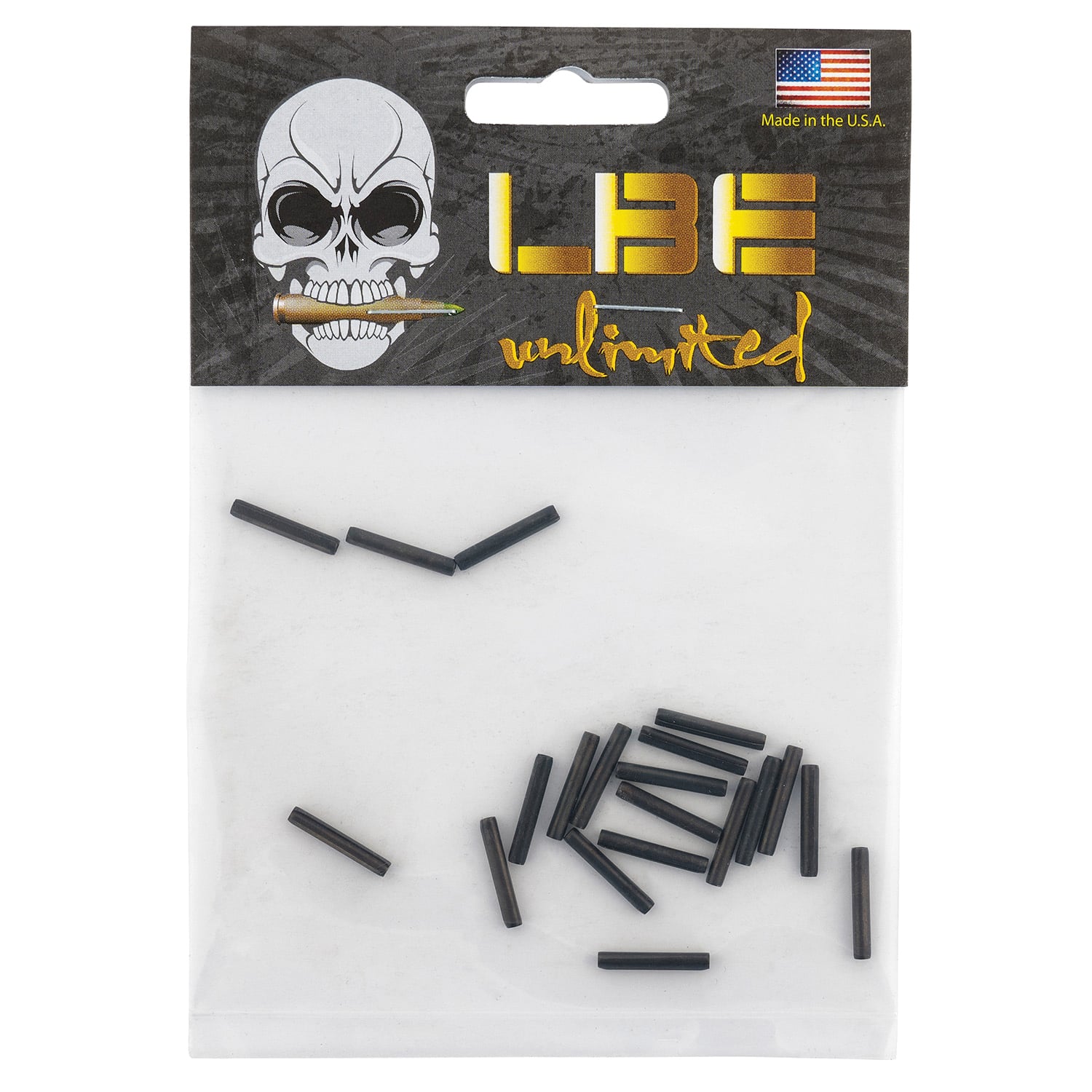 LBE Unlimited Forward Assist Roll Pin for AR-15, Black - ARFARP20PK