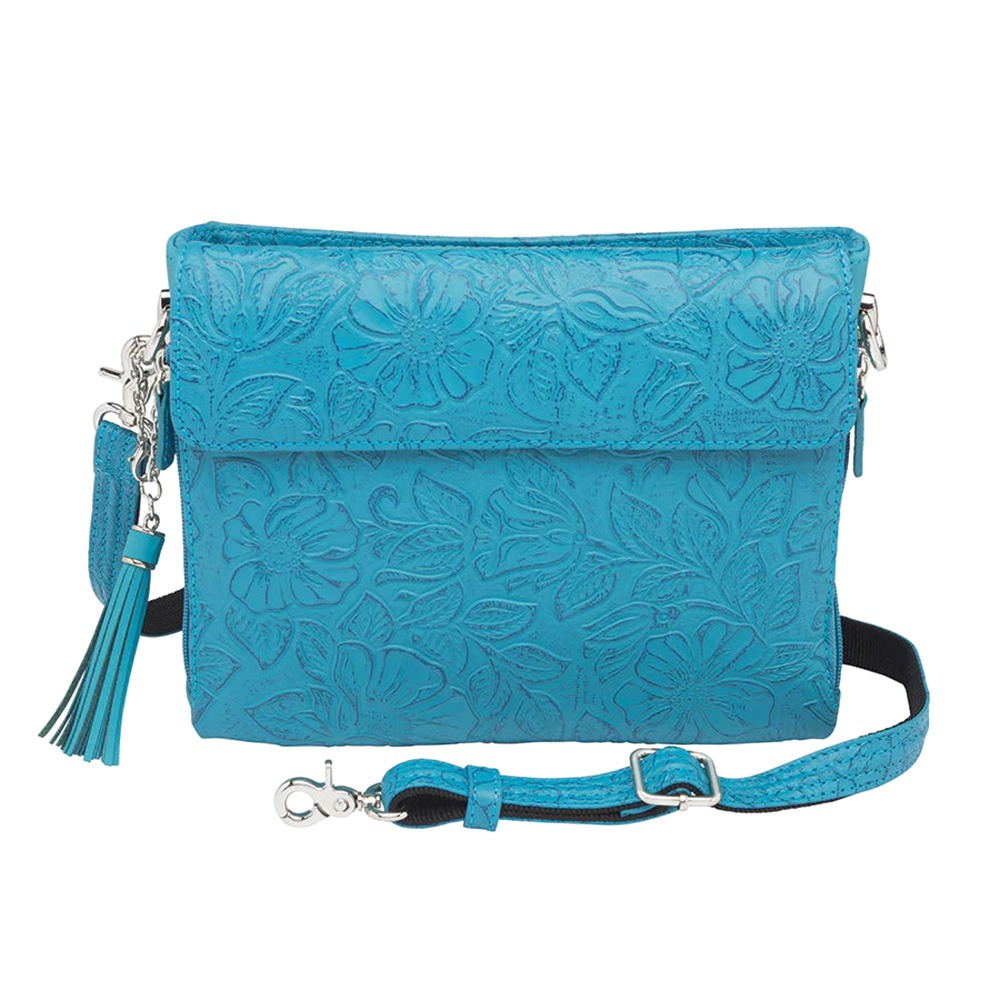 Gun Tote'n Mamas Clutch, Turquoise Blue