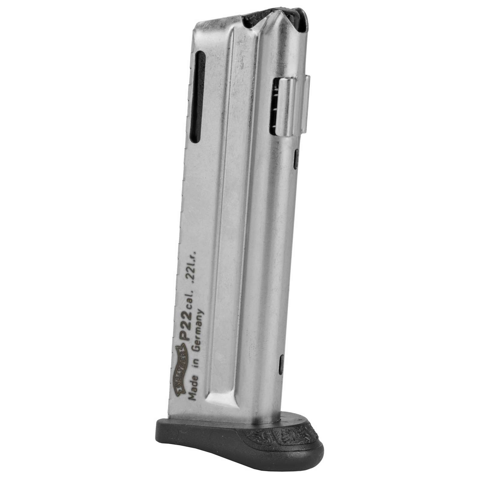 Walther P22Q Magazine with Finger Rest - 10 Rounds