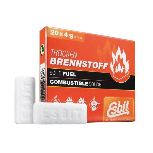 Esbit Solid Fuel,  20 pc X 4g